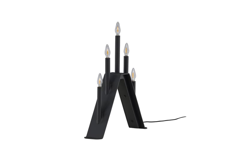 Åre Adventsljusstake 36 cm - Svart - Products - Belysning - Lampor & belysning inomhus - Sovrumslampa - Sänglampa - Sängbordslampa
