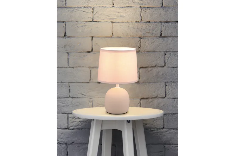 Malu Bordslampa E14 beige - Beige - Products - Belysning - Lampor & belysning inomhus - Sovrumslampa - Sänglampa - Sängbordslampa