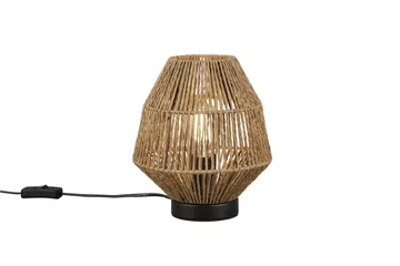 Miki Bordslampa E27 sisal - Sisal - Products - Belysning - Lampor & belysning inomhus - Sovrumslampa - Sänglampa - Sängbordslampa