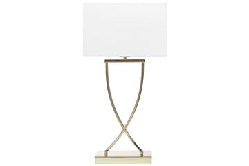 Sirene Bordslampa 62 cm E27 - Mässing/Vit - Products - Belysning - Lampor & belysning inomhus - Sovrumslampa - Sänglampa - Sängbordslampa