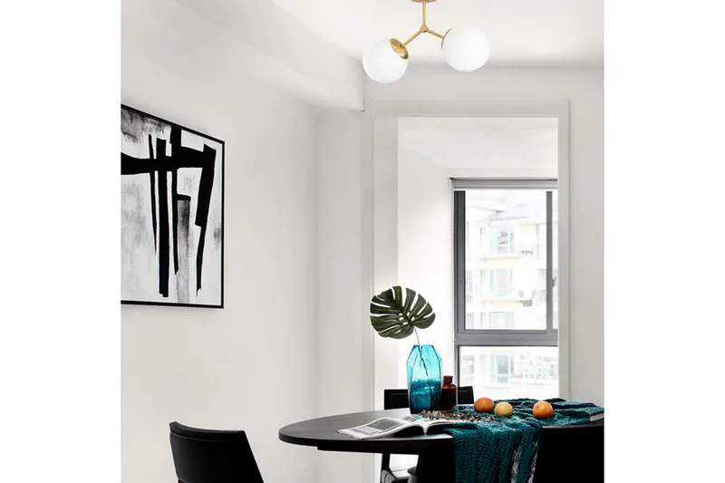 Opviq Damar Taklampa - Gul/Vit - Products - Belysning - Lampor & belysning inomhus - Taklampa & takbelysning - Pendellampa & hänglampa