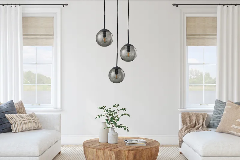 Balini Taklampa 3L E14 antracit - Antracit - Products - Belysning - Lampor & belysning inomhus - Taklampa & takbelysning - Pendellampa & hänglampa