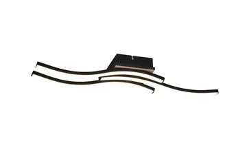 Route LED Taklampa 3L mattsvart/ trä - Matt svart/Trä - Products - Belysning - Lampor & belysning inomhus - Taklampa & takbelysning - Takplafond