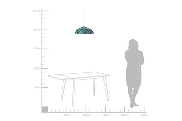 Senia Taklampa 45 cm - Blå - Products - Belysning - Lampor & belysning inomhus - Taklampa & takbelysning - Pendellampa & hänglampa