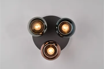 Sheldon Plafond 3L E14 flerfärgad - Flerfärgad - Products - Belysning - Lampor & belysning inomhus - Taklampa & takbelysning - Takplafond