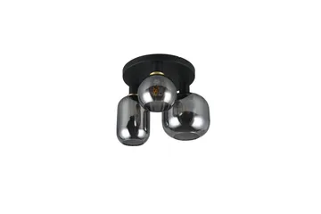 Taklampa TRIO Diva Mattsvart/kromad - Mattsvart/kromad - Products - Belysning - Lampor & belysning inomhus - Taklampa & takbelysning - Takplafond