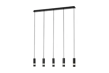Takpendel Eglo Bernabeta Svart med 5 Lampor - Products - Belysning - Lampor & belysning inomhus - Taklampa & takbelysning - Pendellampa & hänglampa