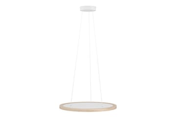 Takpendel Eglo Dehesa Rondell Vit/Natur - Products - Belysning - Lampor & belysning inomhus - Taklampa & takbelysning - Pendellampa & hänglampa