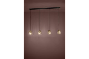 Takpendel Eglo Jazminia Mässing/Klar med 4 Lampor - Products - Belysning - Lampor & belysning inomhus - Taklampa & takbelysning - Pendellampa & hänglampa
