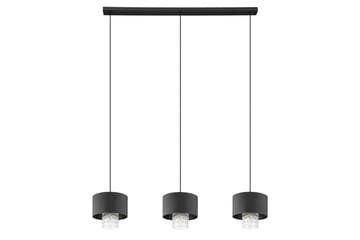 Takpendel Eglo Sapuara Svart Kristall med 3 Lampor - Products - Belysning - Lampor & belysning inomhus - Taklampa & takbelysning - Pendellampa & hänglampa