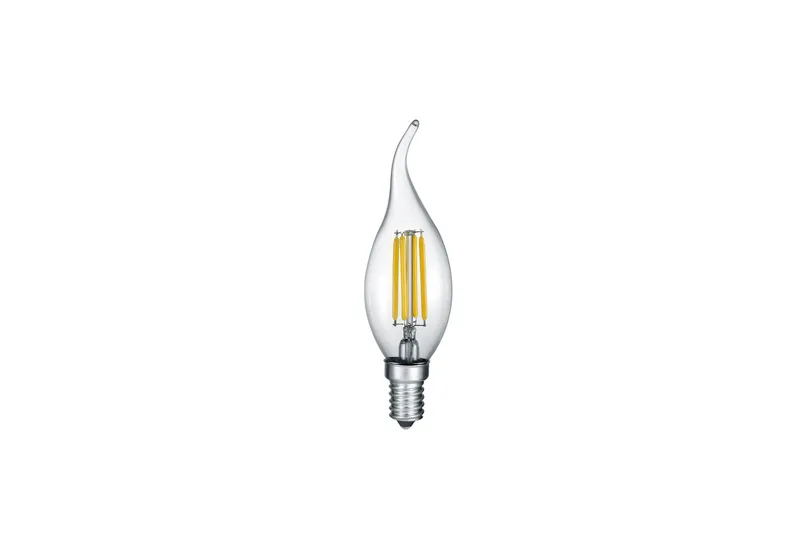 LK LED E14 filament kron/böjd top 4W 470lm 2700K 3-steg