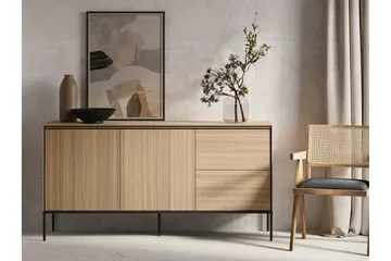 Basici Byrå - Brun - Products - Förvaring - Förvaringsmöbler - Byrå