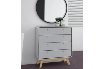 Olivet Byrå 80x39 cm - Grå - Products - Förvaring - Förvaringsmöbler - Byrå - Hallbyrå