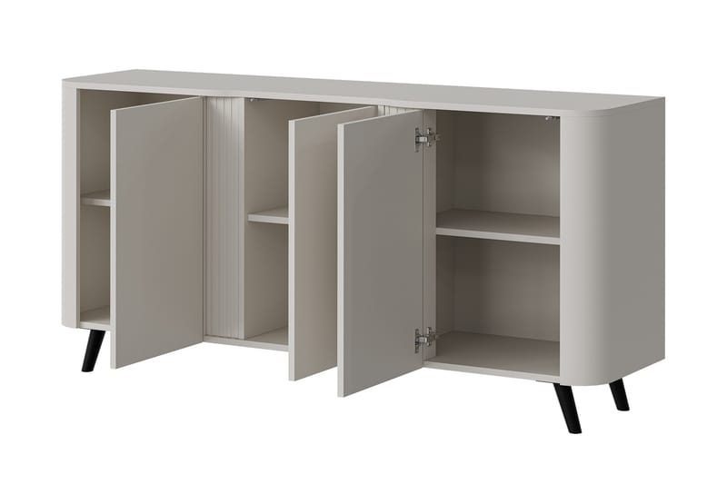 Clement Byrå 151 cm - Svart/Brun - Products - Förvaring - Förvaringsmöbler - Byrå