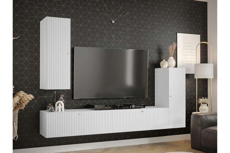 Dunvegan Möbelset För Vardagsrum White - Products - Förvaring - Förvaringsmöbler - Möbelset för vardagsrum