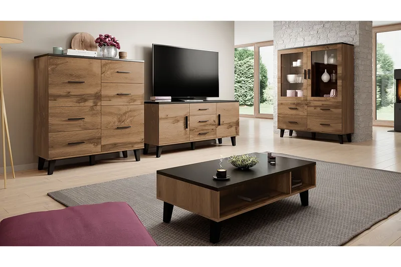 Kardos Vardagsrumsset, Natur/Svart