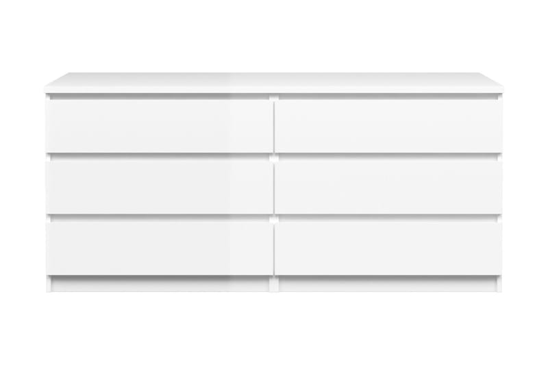 Naia Byrå 154 cm - Vit/Högglans - Products - Förvaring - Förvaringsmöbler - Byrå