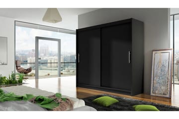 Prag Garderob Skjutdörrar - Svart - Products - Förvaring - Garderober & garderobssystem - Garderobsskåp