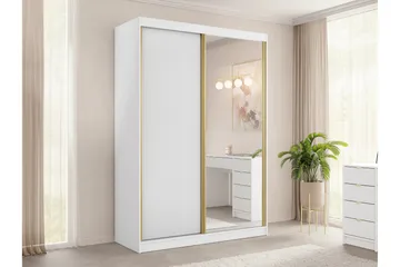 Gudelia Garderob 151x216 cm - Vit - Products - Förvaring - Garderober & garderobssystem