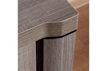 Dallas Vitrinskåp 97x43,5x192 cm LED-belysning - Ek/Led-Belysning - Products - Förvaring - Skåp - Vitrinskåp