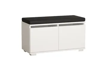 Drago Skoskåp 80 cm - Vit - Products - Förvaring - Skåp - Förvaringsskåp