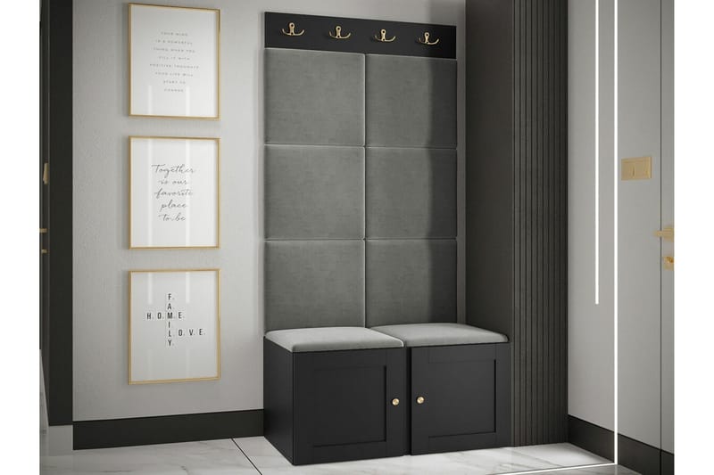 Dunvegan Highboard Black - Products - Förvaring - Skåp - Förvaringsskåp