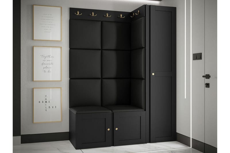 Dunvegan Highboard Black - Products - Förvaring - Skåp - Förvaringsskåp