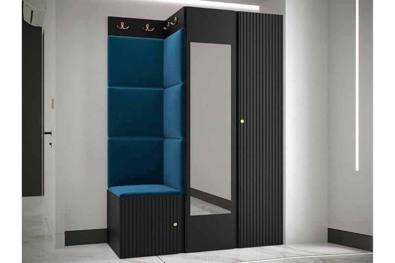 Dunvegan Highboard Black - Products - Förvaring - Skåp - Förvaringsskåp