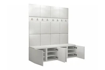 Dunvegan Highboard - Vit - Products - Förvaring - Skåp - Förvaringsskåp