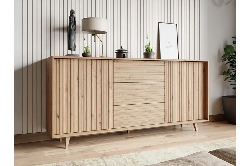 Kintore Highboard - Brun - Products - Förvaring - Skåp - Förvaringsskåp