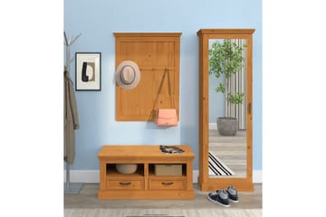 Selma Skoskåp 60x180 cm - Natur - Products - Förvaring - Skåp - Förvaringsskåp