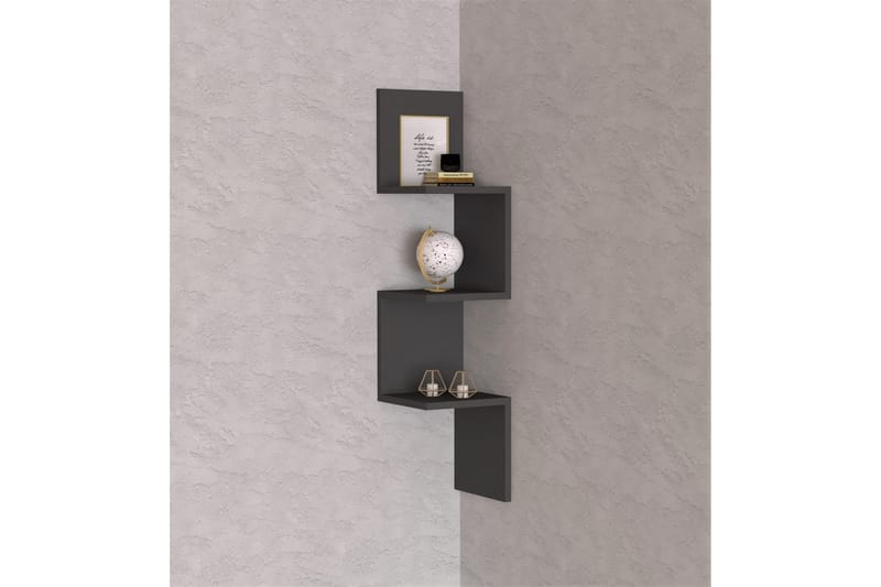 Baghana Vägghylla 25x25 cm - Antracit - Products - Förvaring - Småförvaring - Väggförvaring