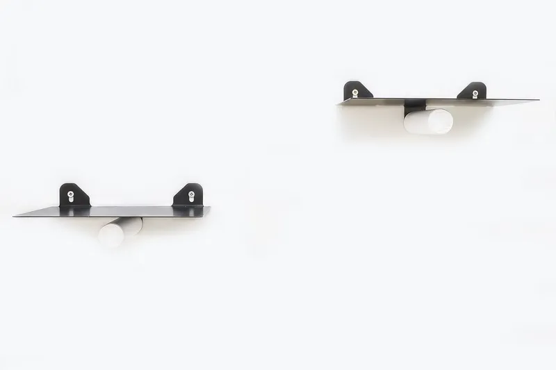 Noke Vägghylla 21 cm - Svart/Vit - Products - Förvaring - Småförvaring - Väggförvaring