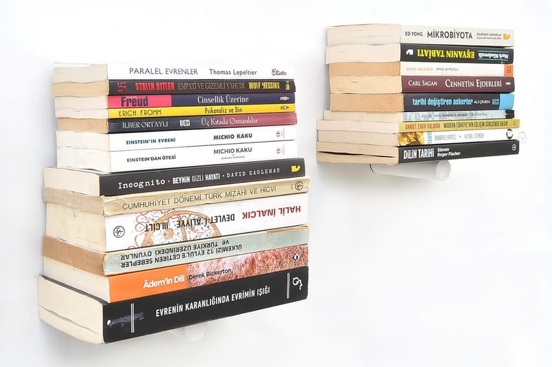 Noke Vägghylla 21 cm - Svart/Vit - Products - Förvaring - Småförvaring - Väggförvaring