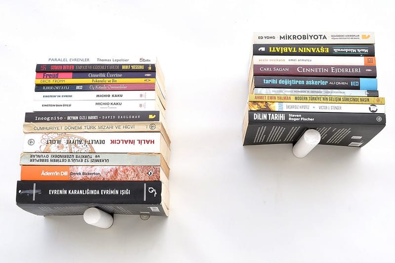 Noke Vägghylla 21 cm - Svart/Vit - Products - Förvaring - Småförvaring - Väggförvaring