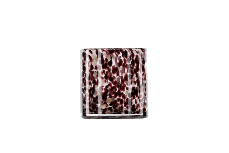 Glora Ljuslykta 12x12 cm - Svart - Products - Inredning - Ljus & dofter - Ljusstakar & ljuslyktor