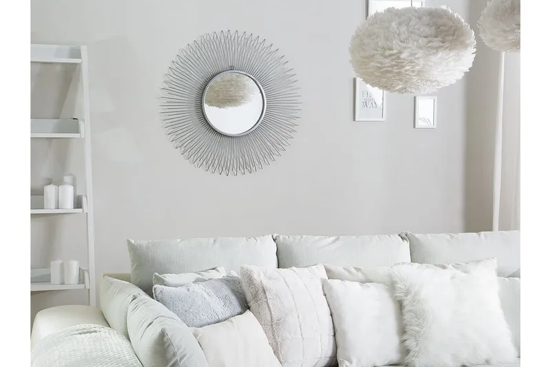 Cilly Spegel 80 cm, Silver