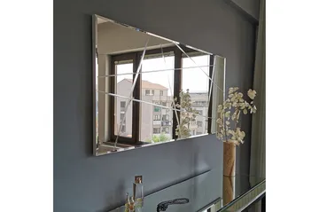 Västerort Spegel Liggande - Silver - Products - Inredning - Spegel - Hallspegel