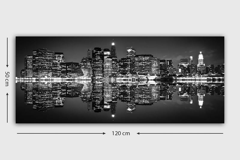 Canvastavla YTY Cities & Countries Flerfärgad - 120x50 cm - Products - Inredning - Tavlor & posters - Canvastavla