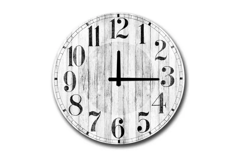 Diyadin Dekorklocka 50 cm Rund, Flerfärgad