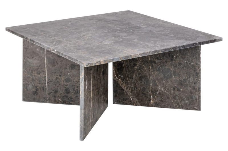 Alruba Soffbord 90 cm, Brun