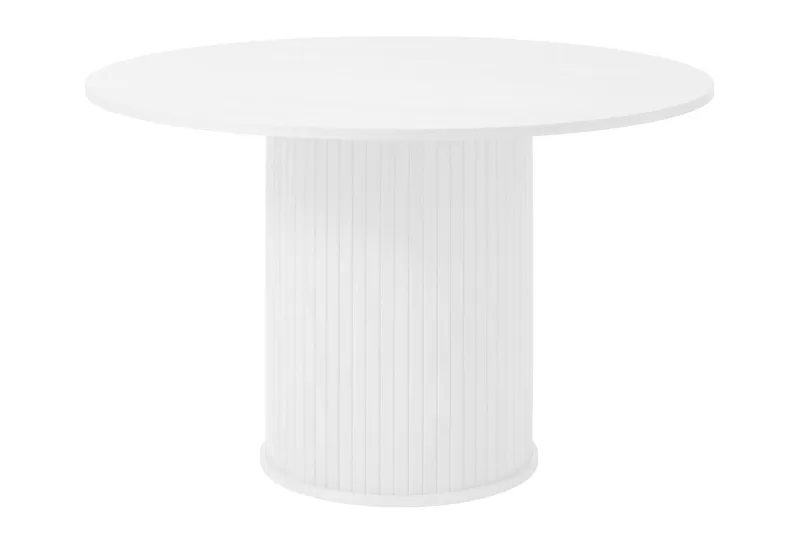 Angelique Matbord 120 cm Rund, White