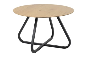 Ankit Matbord 120 cm Rund - Svart/Beige - Products - Möbler - Bord & matgrupp - Matbord & köksbord