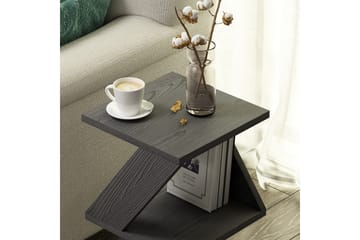 Albeni Sidobord 29,6 cm - Svart/Natur - Products - Möbler - Bord & matgrupp - Avlastningsbord & sidobord - Brickbord & småbord