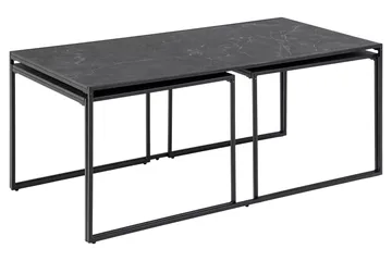 Elgrau Soffbord 120x60 cm - Svart - Products - Möbler - Bord & matgrupp - Avlastningsbord & sidobord - Satsbord