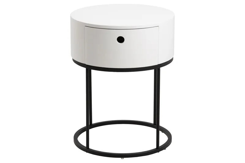 Hastane Sängbord 40 cm - Svart - Products - Möbler - Bord & matgrupp - Avlastningsbord & sidobord - Sängbord & nattduksbord