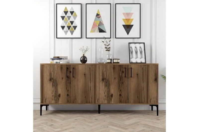 Levents Avlastningsbord 180 cm - Valnöt - Products - Möbler - Bord & matgrupp - Avlastningsbord & sidobord - Konsolbord & hallbord