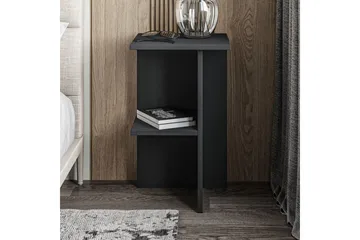 Nattduksbord Gwyneth Antracit - Antracit - Products - Möbler - Bord & matgrupp - Avlastningsbord & sidobord - Sängbord & nattduksbord