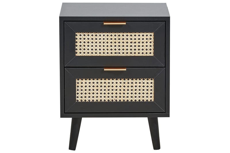 Sängbord Opoco med 2 förvaringslådor - Products - Möbler - Bord & matgrupp - Avlastningsbord & sidobord - Sängbord & nattduksbord