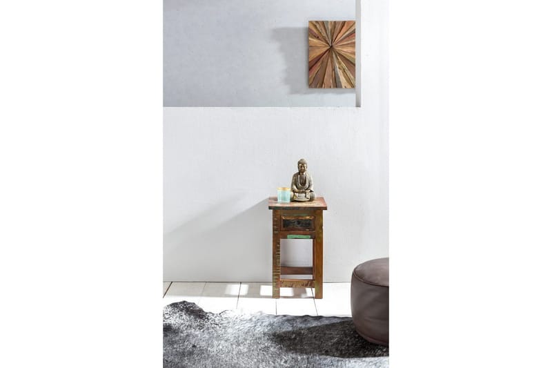 Sido bord Wohnling Massivt återvunnet trä Kolkutta låda Industriell - Products - Möbler - Bord & matgrupp - Avlastningsbord & sidobord - Brickbord & småbord